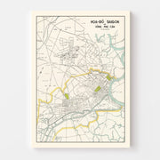 map of Saigon