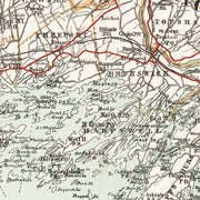 old Coast Maine map