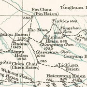 old Shaanxi map