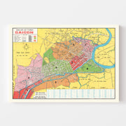 map of Saigon