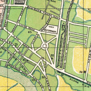 old Bangkok map