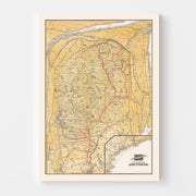 map of Maine