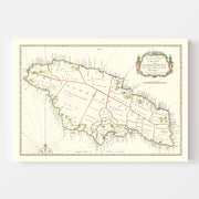 map of Jamaica