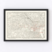 Shanghai Vintage Map 1938