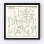 Suzhou Vintage Map 1921