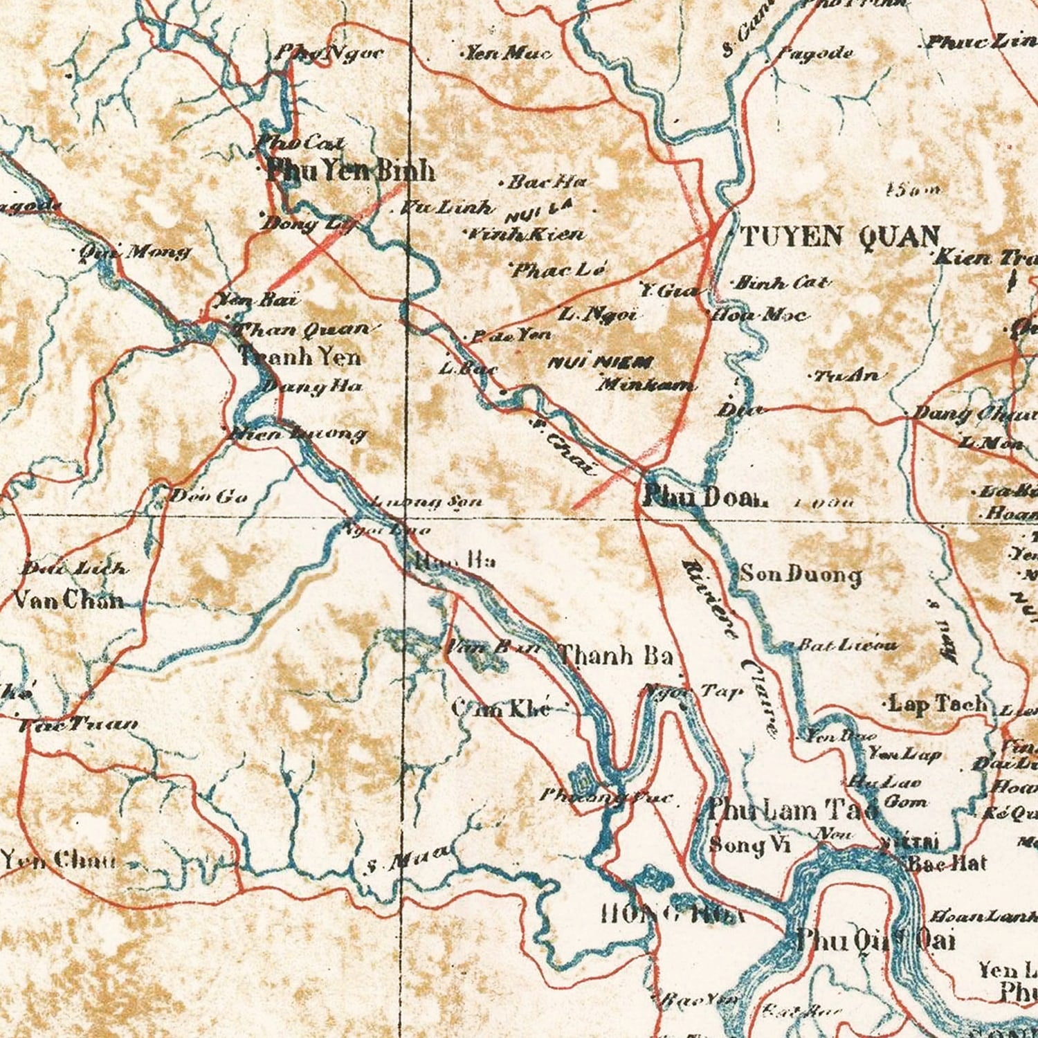 Restored historic details from the 1889 region map of County