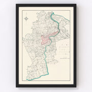 Shanghai Vintage Map 1932