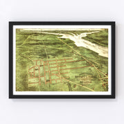 Alexandria Vintage Map 1890