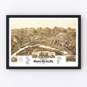 Buena Vista Vintage Map 1891