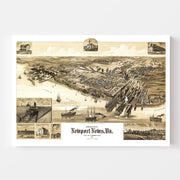 map of Newport News