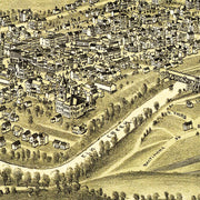 old Clarksburg map