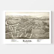 map of Elkins