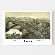 map of Salem