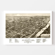 map of Albany