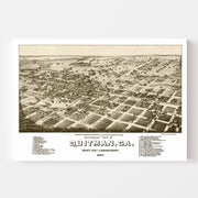 map of Quitman