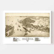map of Cedar Key