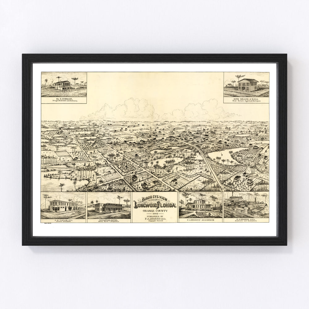 map of Longwood