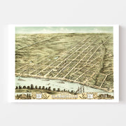 map of Clarksville