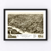 Gadsden Vintage Map 1887