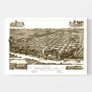 map of Tuskaloosa