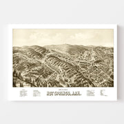 map of Hot Springs
