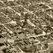Vintage Map of Little Rock, Arkansas 1887