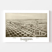 map of Clarendon