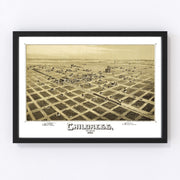 Childress Vintage Map 1890