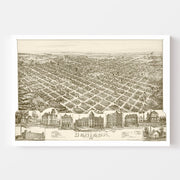 map of Denison