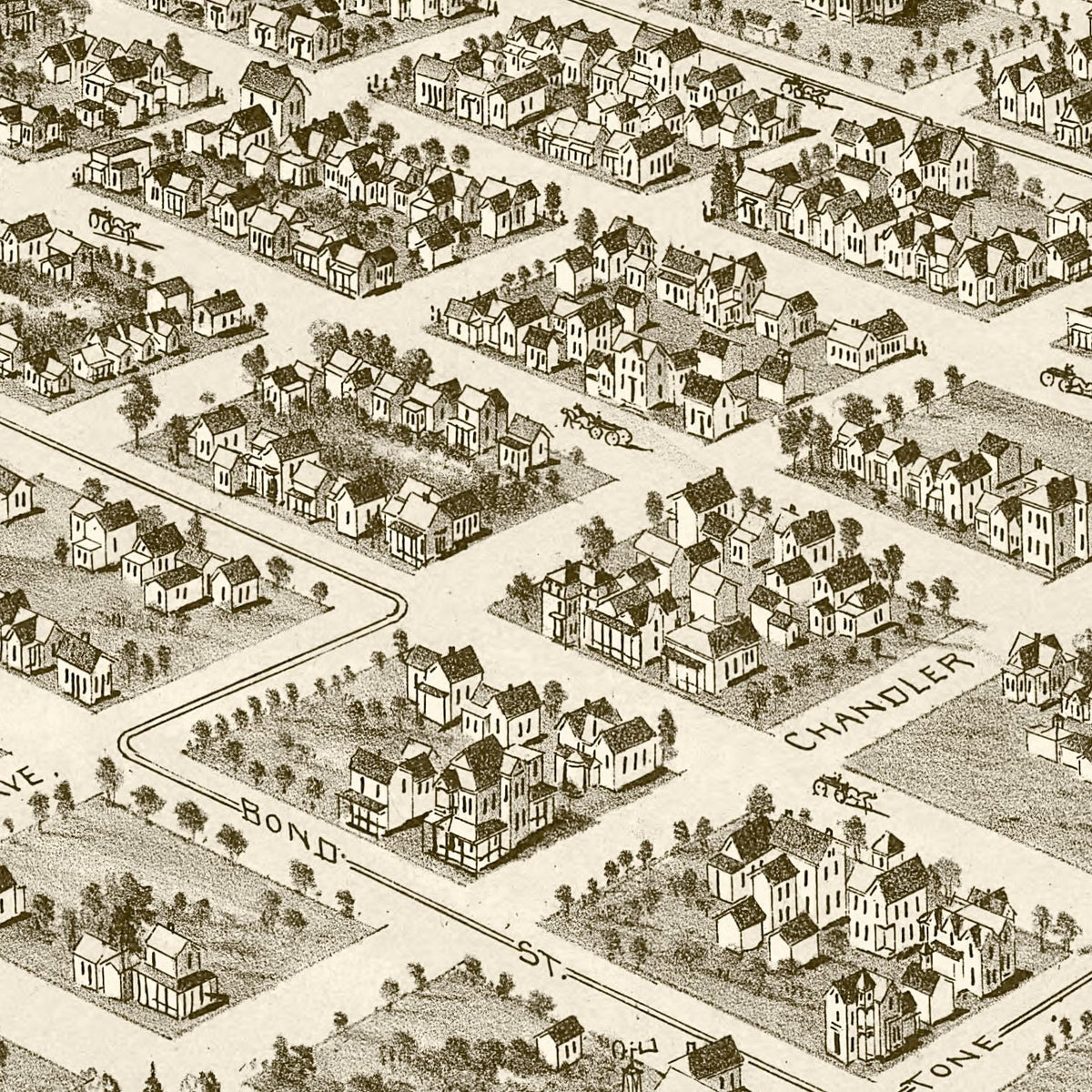 Vintage Denison Texas Maps