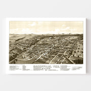 map of Greenville