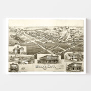 map of Wolfe City