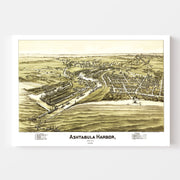 map of Ashtabula Har