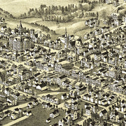 old Barnesville map