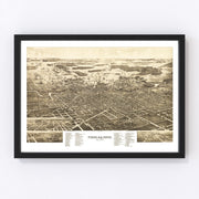 Findlay Vintage Map 1889