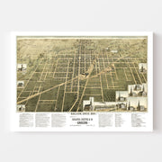 map of Galion