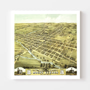 map of Mount Vernon