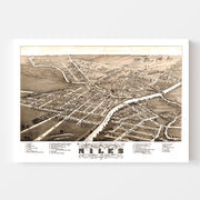 map of Niles