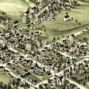 old Woodsfield map