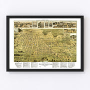 Greencastle Vintage Map 1886