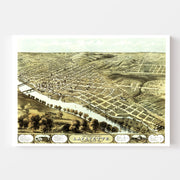 map of Lafayette