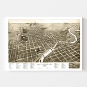 map of South Bend