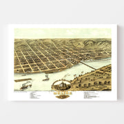 map of Moline