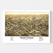 map of Mount Vernon