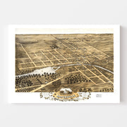 map of Naperville