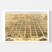 map of Urbana