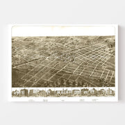 map of Adrian