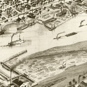 old Bay City map