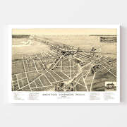 map of Benton Harbor