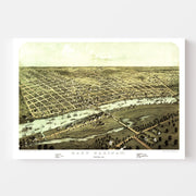 map of Saginaw